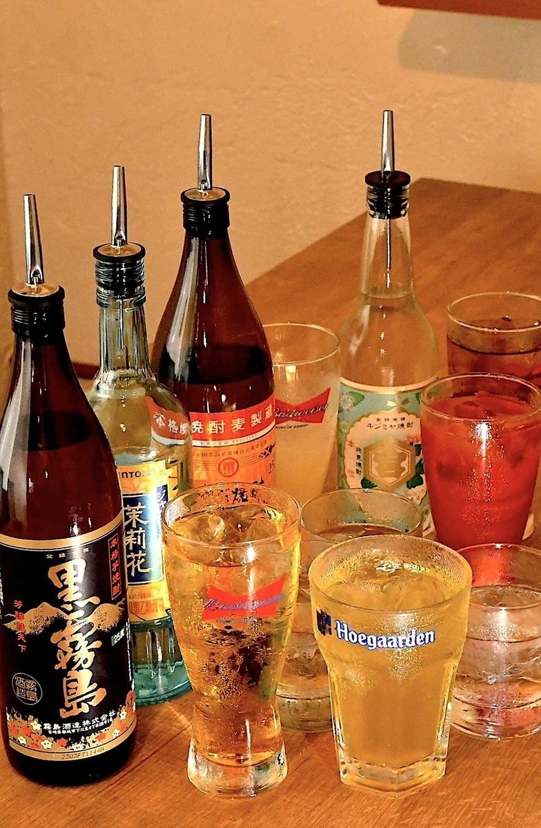 Great deal on all-you-can-drink items! We also boast a wide variety of drinks!