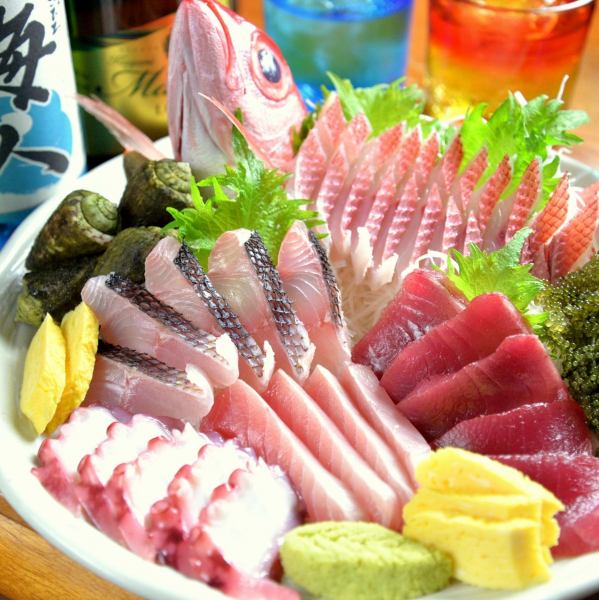 "Inevitable order!" [Excellent freshness!] Sashimi platter using fresh fish
