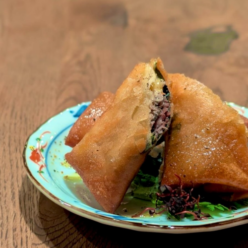 イワシと大葉のチーズ春巻(4切)