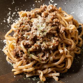 Spice & Nut Meat Sauce Fresh Pasta