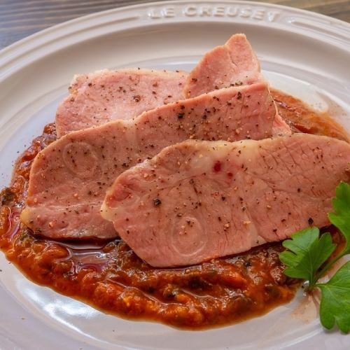 道産豚肉のシャルキュティエール風