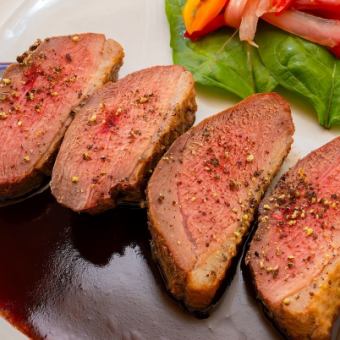 マグレカナール（鴨）の赤ワインソース