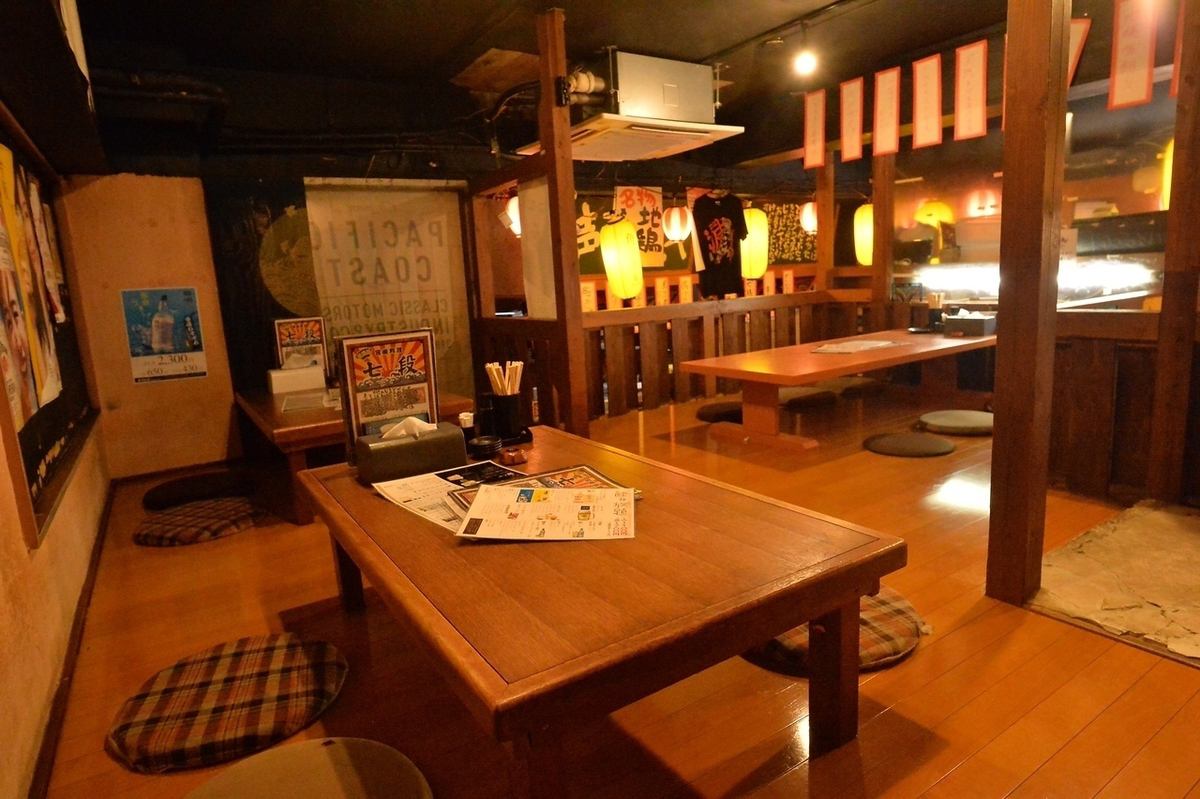 各種宴会や団体さまでもご利用できるお席もご用意してます◎