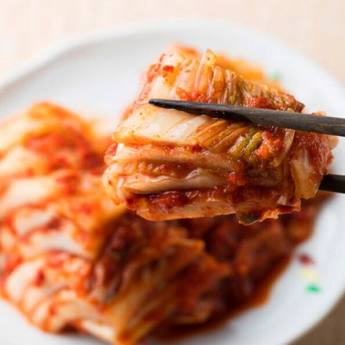  タコわさび・チャンジャ・キムチ盛り合わせ