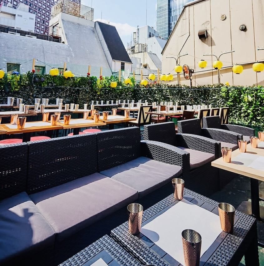 【4/1 OPEN】 신주쿠 비어 가든 Rooftop Night Garden