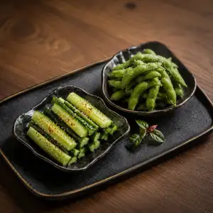 さっぱり塩枝豆&塩だれきゅうり