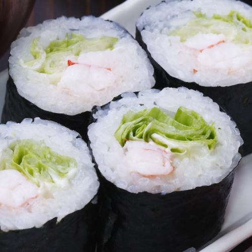 Shrimp lettuce roll (8 pieces) originating from Miyazaki