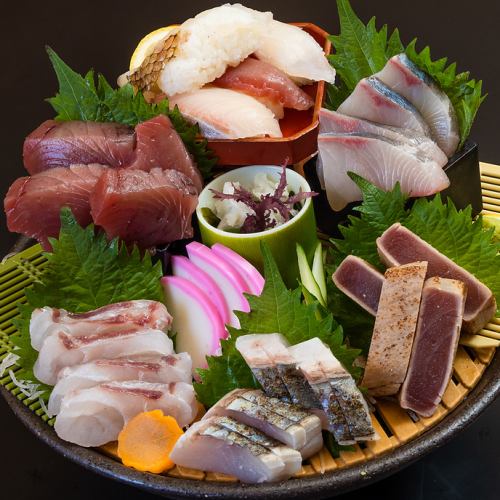 Hyuganada fresh fish bowl platter (for 4 people)
