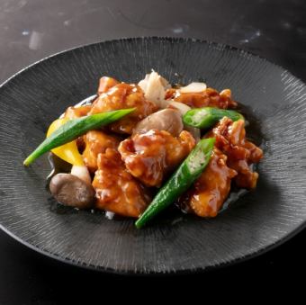 鶏肉の宮保(ゴンバオ)ソース