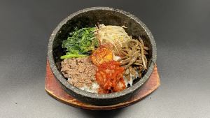 石烤石锅拌饭