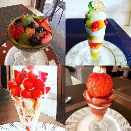 デザート パフェ かき氷 ケーキ
