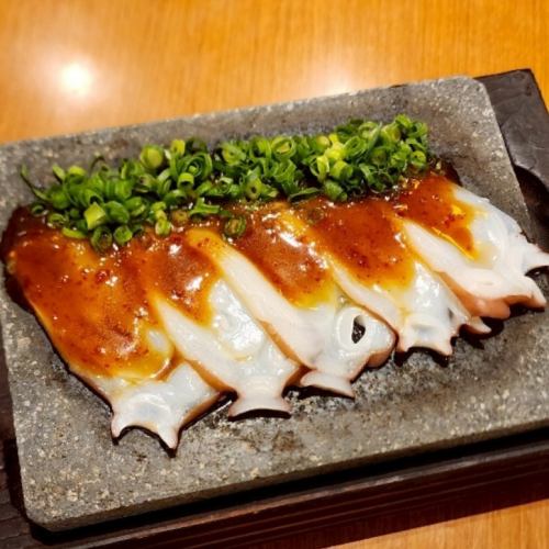 タコの韓国味噌焼き