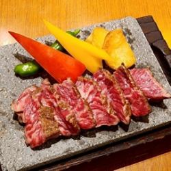 本日の黒毛和牛の玉ねぎ醤油焼き