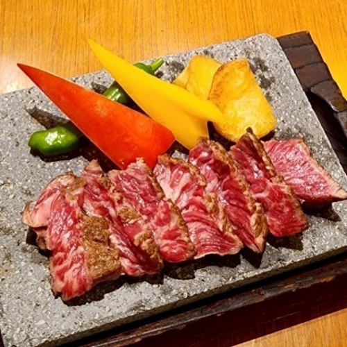 本日の黒毛和牛の玉ねぎ醤油焼き