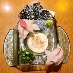 自分で混ぜる！胡麻ぶり