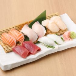 本日のにぎり寿司　１０貫