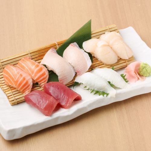 本日のにぎり寿司　１０貫