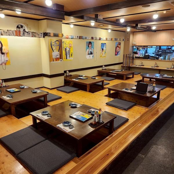 ☆最大40名様までOK☆大型宴会も可能です。席の配置や予算などもお気軽にご相談ください。幹事様の希望にピッタリなご提案ができるよう努めております。200種2時間飲み放題付コースは5,500円～！幹事様に嬉しいクーポン特典も◎