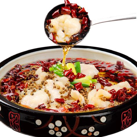 タラと野菜の四川風煮