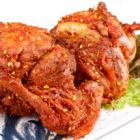 豚の太ももの骨焼き