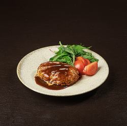 Demi-stewed hamburger steak