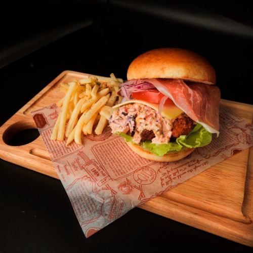 Fried Oyster Burger