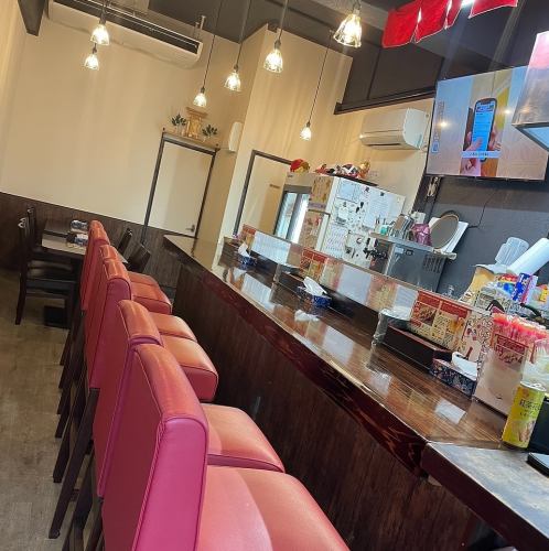 アットホームな店内