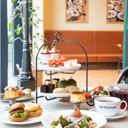 ミケランジェロ アフタヌーンティー （フリードリンク付き）★14時～