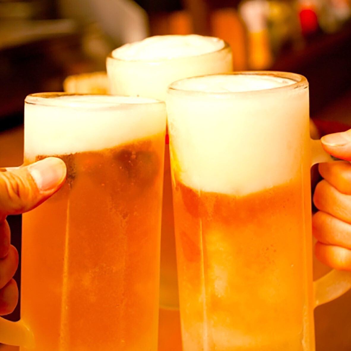 各種飲み放題プランで大満足！