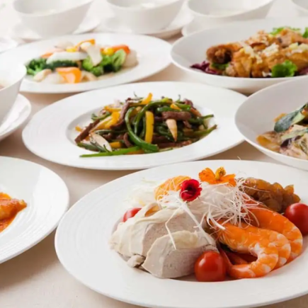 【2時間飲み放題付】絶妙♪フカヒレスープが味わえる！8,800円プラン〈全8品〉