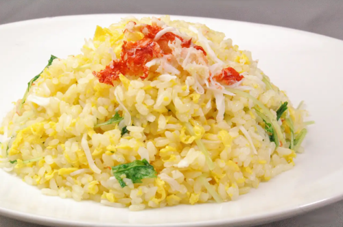 カニ肉入りチャーハン