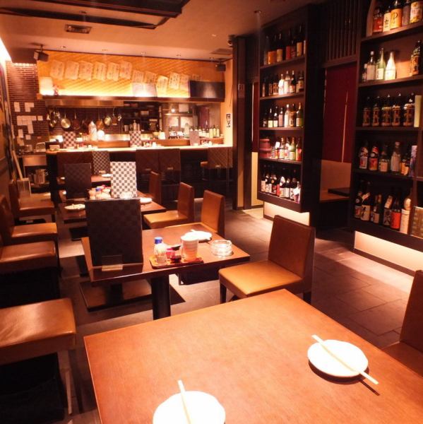 店内は全部で31名様までご案内☆人気の半個室席もあり☆大人数での各種宴会,会社の打ち上げなどにおすすめの貸切は30名様からご相談下さい♪