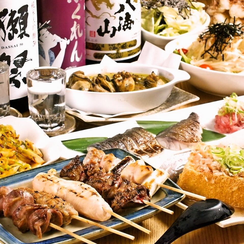 各種宴会に◎宴会コース全10品150分飲み放題付き！3980円(税込)