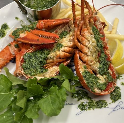 オマール海老のハーブバターソース