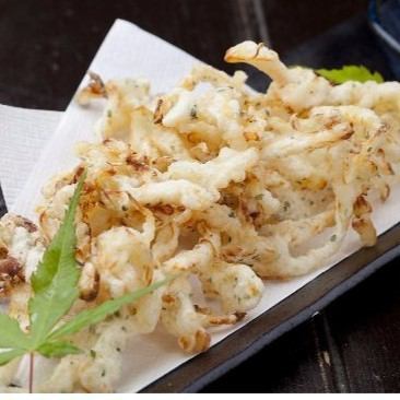 Saki squid with Isobe frit