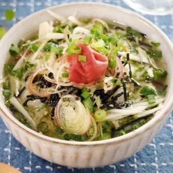 Ochazuke with Plum Wasabi Flavor