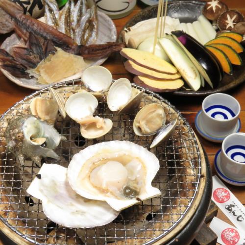 海鮮炭焼き