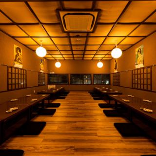 【2楼/宴会席】2楼是宴会席!公司宴会也请放心使用。还可应要求提供私人租赁。详情请咨询商店。可容纳 20 至 36 人!