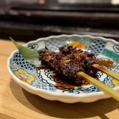 つなぎ 黒七味添え