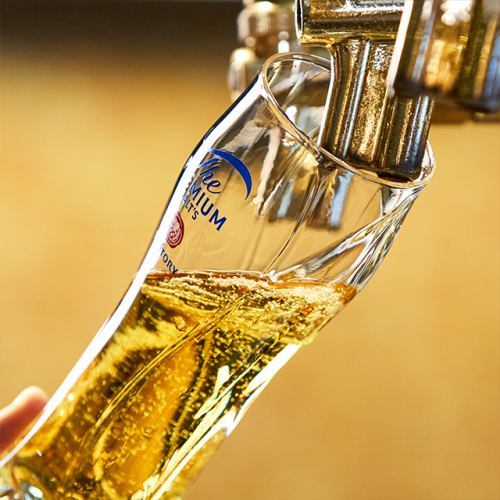 サムギョプサルと生ビール