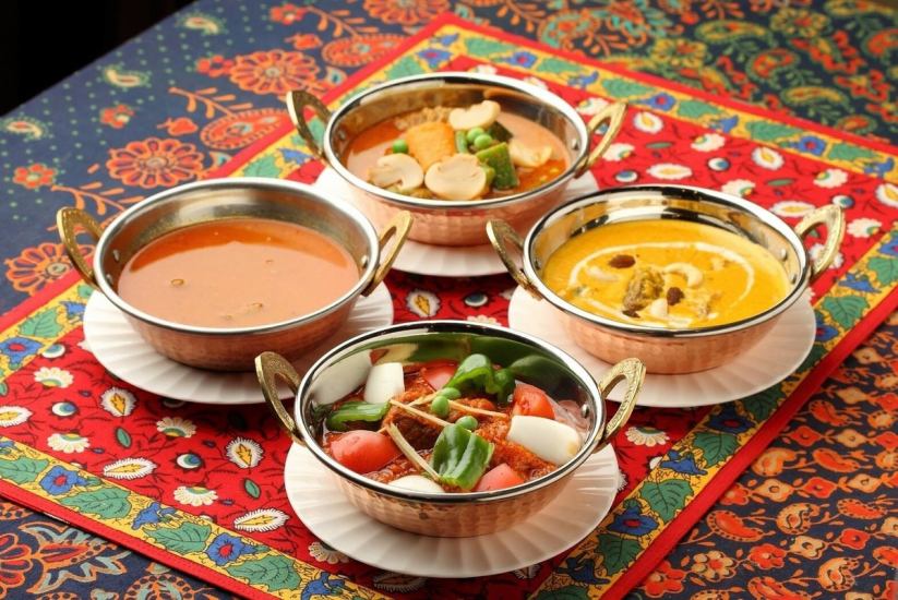 A shop where you can enjoy authentic Indian cuisine and reasonable sake of reasonable price ♪