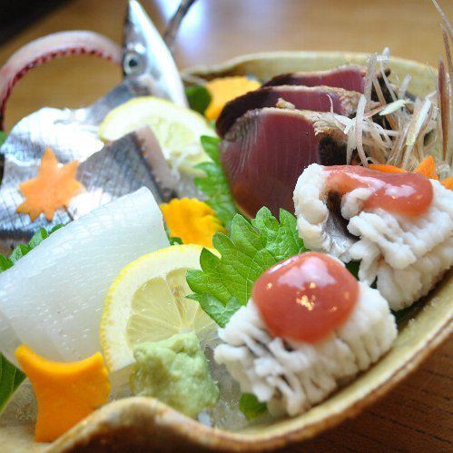 【Assorted sashimi】