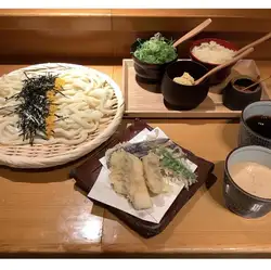 ささみ天 ざるうどん