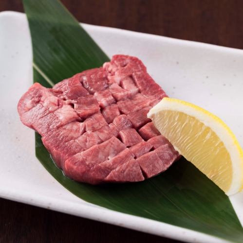 Specially selected thick-sliced beef tongue