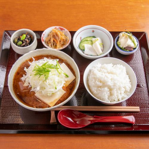 Simple but the best, ultimate << pork soup set meal >>