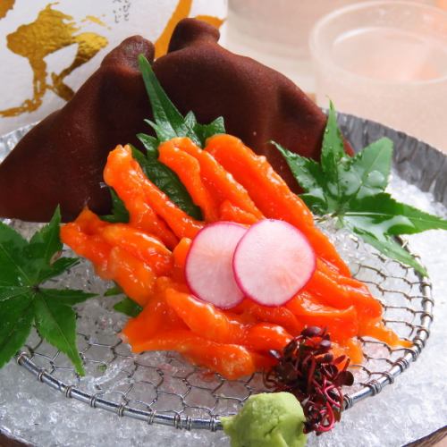 季節の食材【活赤ホヤ】