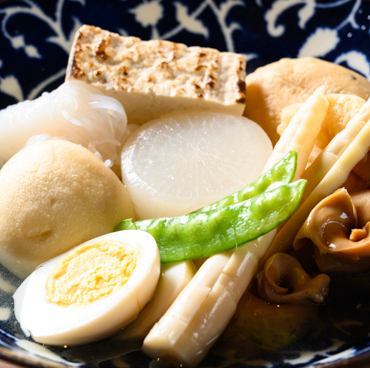 季節の食材【北前おでん】