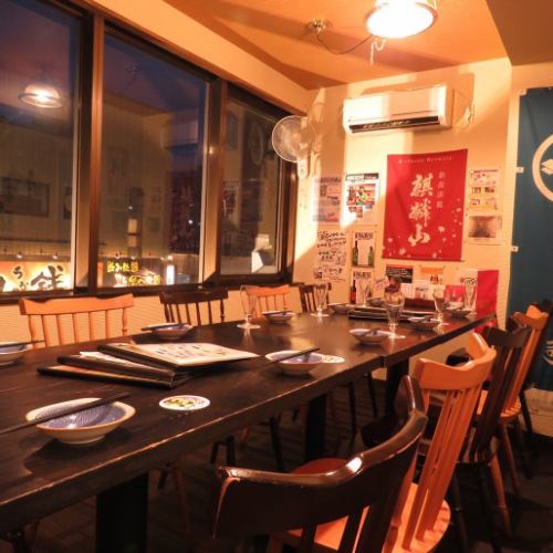 万全な換気状態で風通しのいい店内♪