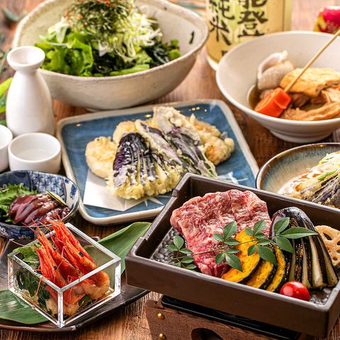 【梅田東通り】飲み放題付きコース3000円～◎プライベート空間は2名様からOK!!宴会・飲み会に◎