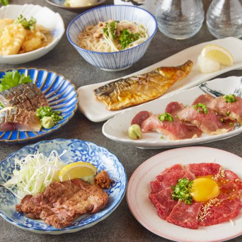 【個室完備】大人の隠れ家空間!!OPEN記念で全コース時間無制限飲み放題付き☆(※金土祝前日除く)